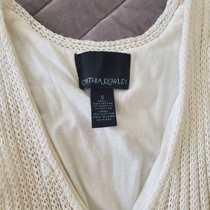 Cynthia Rowley Dresses - White knitted dress Cynthia Rowley Dresses - White knitted dress